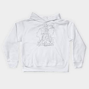 It's Okay to Not Be Okay Kids Hoodie